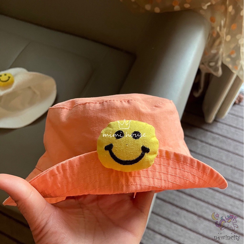Mũ Có Vành Chống Nắng Xinh Xắn Phong Cách Hàn Quốc Thời Trang Cho Bé