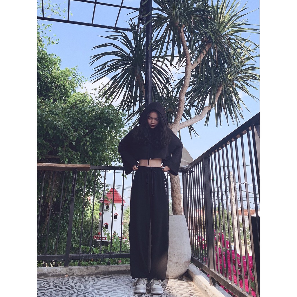 Croptop ulzzang tay dài