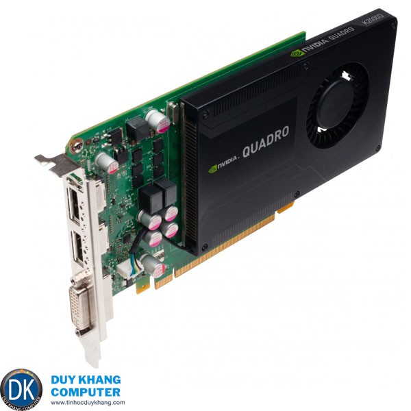 VGA NVIDIA QUADRO K2000 2GB Cũ - Bảo hành 3 Tháng 1 đổi 1