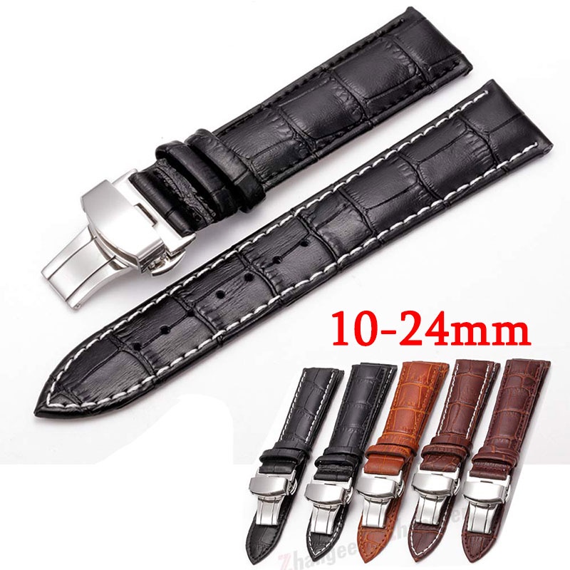 Dây Da Đeo Đồng Hồ 10mm 12mm 13mm 14mm 15mm 16mm 17mm 18mm 19mm 20mm 21mm 22mm 23mm 24mm