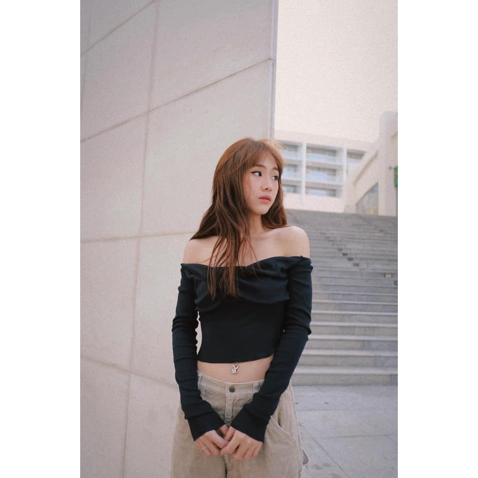 VINTAGEGOUT • CROPTOP ĐẮP CHÉO | TWIST TOP