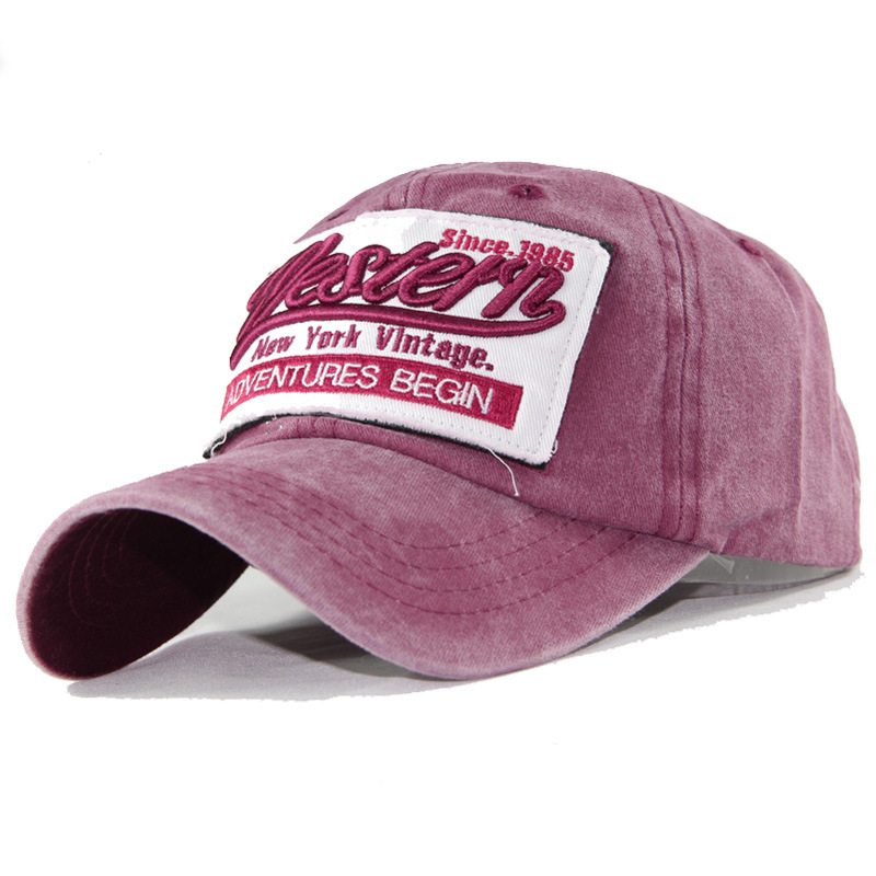 Cap Women Ponytail Baseball Cap Fashion Hats Men Baseball Cap Cotton Outdoor Simple Vintag Visor Casual Cap