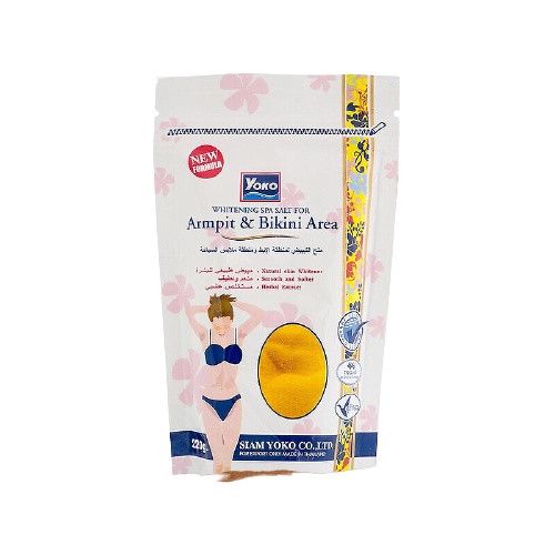 Muối Tắm tẩy tế bào chết Thái Bikini YOKO -Tẩy Tế Bào Chết Vùng Nách và bikini Whitening Spa Salt 220g | BigBuy360 - bigbuy360.vn