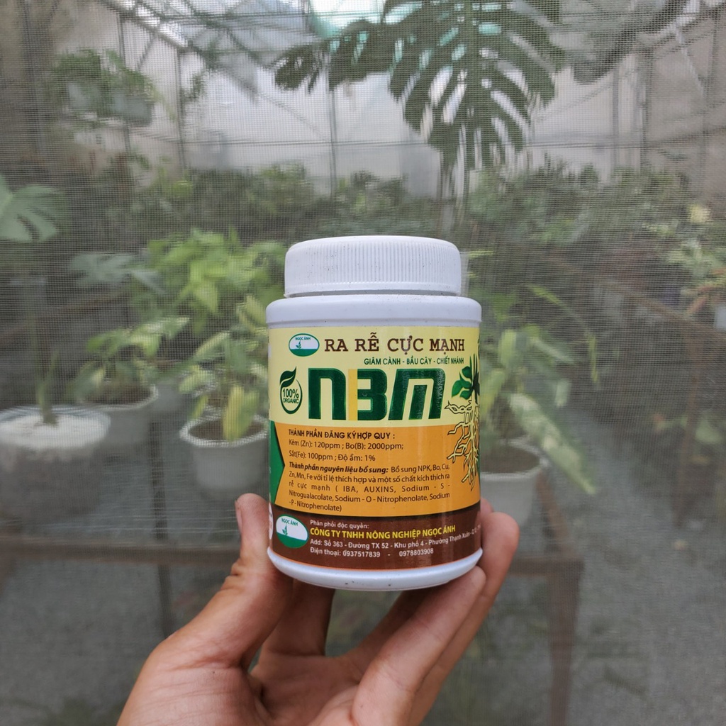 Phân bón N3M kích rễ cực mạnh lọ 100gr
