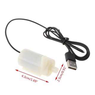 Máy bơm nước mini cho hồ thủy sinh cá tép cảnh cổng Usb