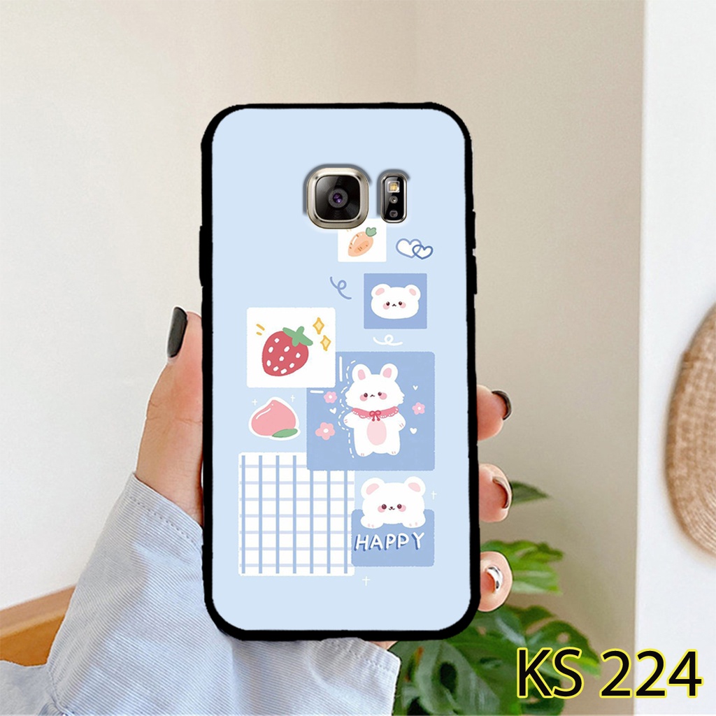 Ốp lưng Samsung Note 3/Note 4/Note 5 in hình thỏ con siêu đáng yêu_KINGSTORE.HN_Ốp SS
