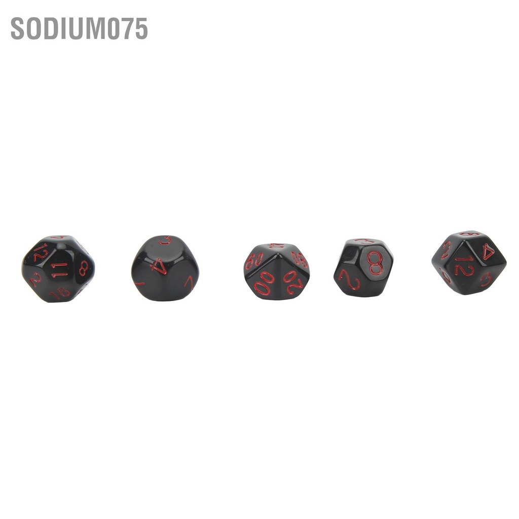 Có thể bán buôn Bộ xúc xắc đa diện 15 cái Acrylic D3 đến D100 Viên uống chơi game trên bàn để nhập vai Trò Đồ dùng cho bữa tiệc Sodium075 Hàng giao ngay