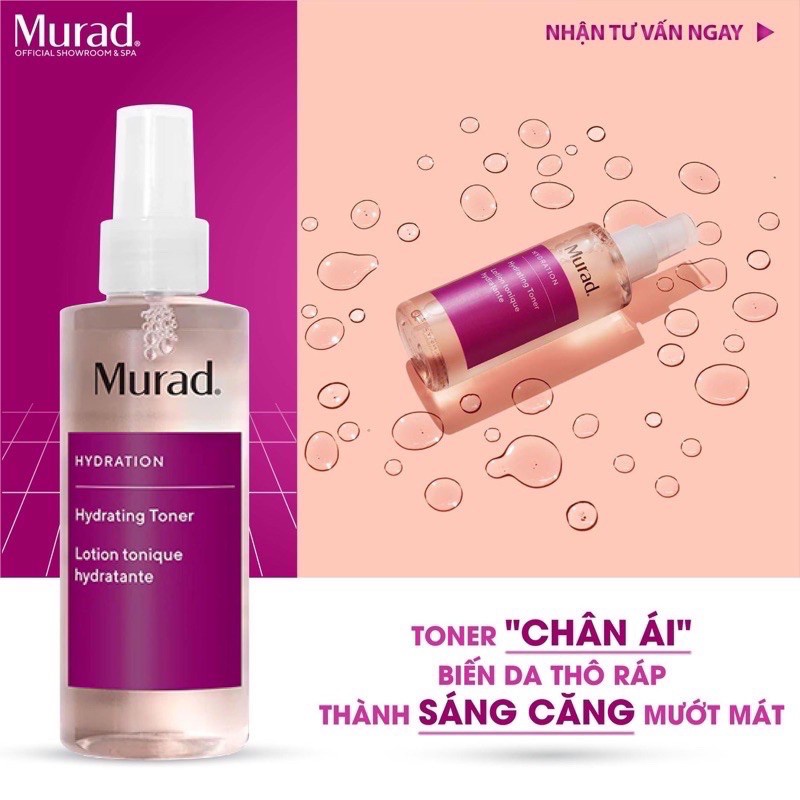 Toner Cấp Ẩm Và Phục Hồi Sinh Khí Cho Da Murad Hydrating Toner 180ml