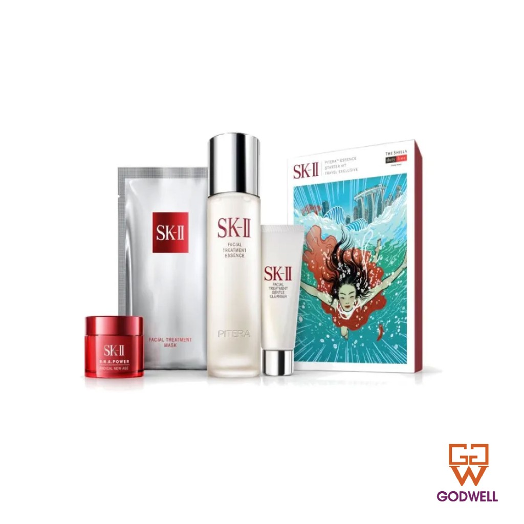 [SK-II] Bộ sản phẩm dưỡng da chống lão hóa Set SK-II Essence Starter Kit Travel Exclusive