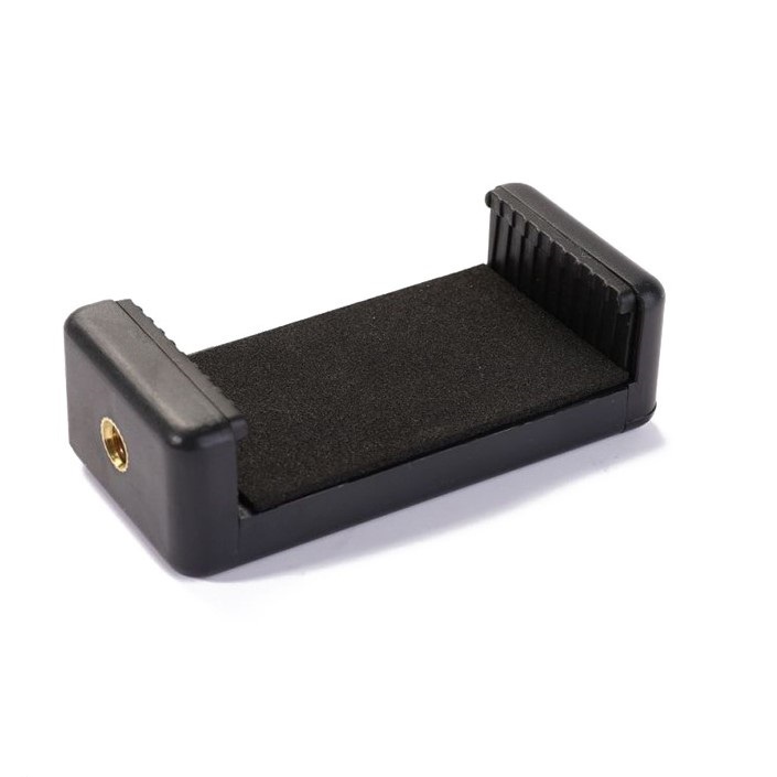 Đầu kẹp điện thoại gắn chân máy ảnh, tripod hoặc dán xe máy