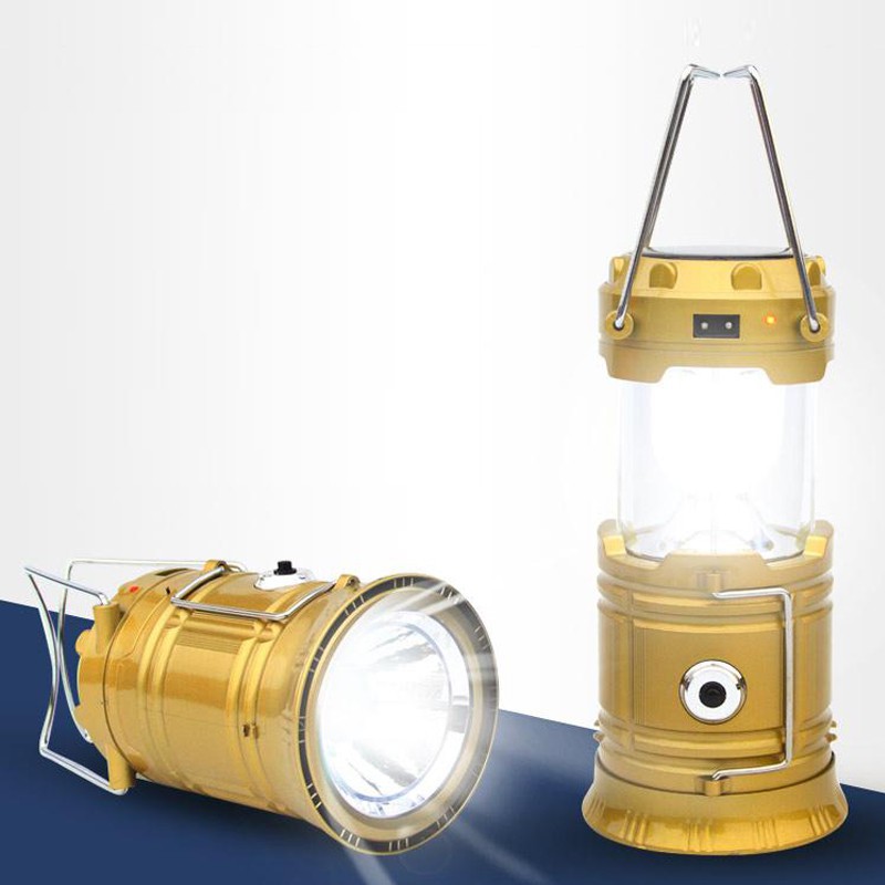 Đèn bão năng lượng mặt trời 5800T đa chức năng vừa là đèn PIN, vừa dùng làm đèn sáng SP31342 Z[AH96]