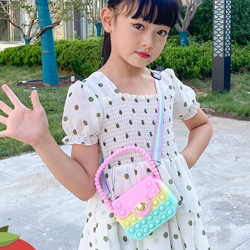 Túi xách mini cho bé,túi đeo chéo pop it cực hot hit cho bé gái.Thóc_shop