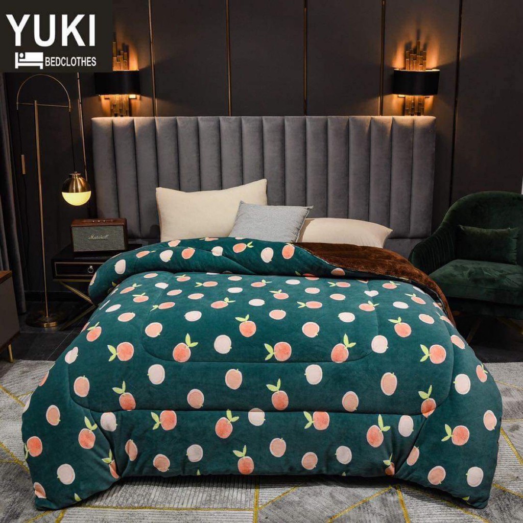 [Hàng Hot] Chăn Lông Cừu YUKI Hàng Về Đón Gió Mùa. | BigBuy360 - bigbuy360.vn