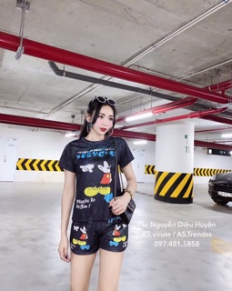 Bộ đồ ngủ thun lạnh 3d ( siêu rẻ )