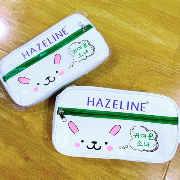 Ví cầm tay Hazeline siêu Cute đững mỹ phẩm, bút viết, vật dụng cá nhân