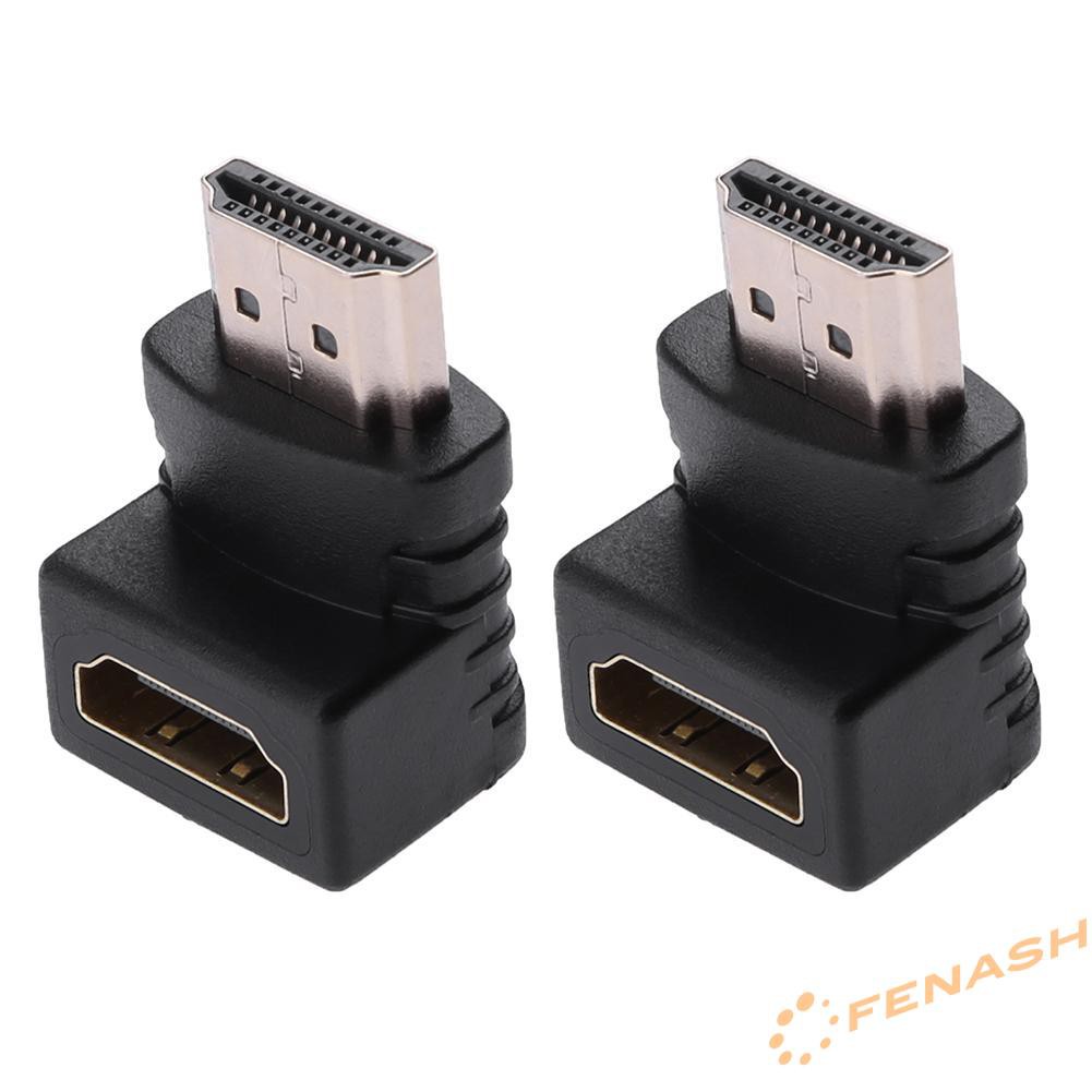 Đầu Chuyển Đổi Hdmi Sang Hdmi-Compatible Đầu Cái 90 Độ Cho Ps4