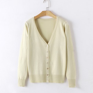 Áo khoác len kiểu Cardigan