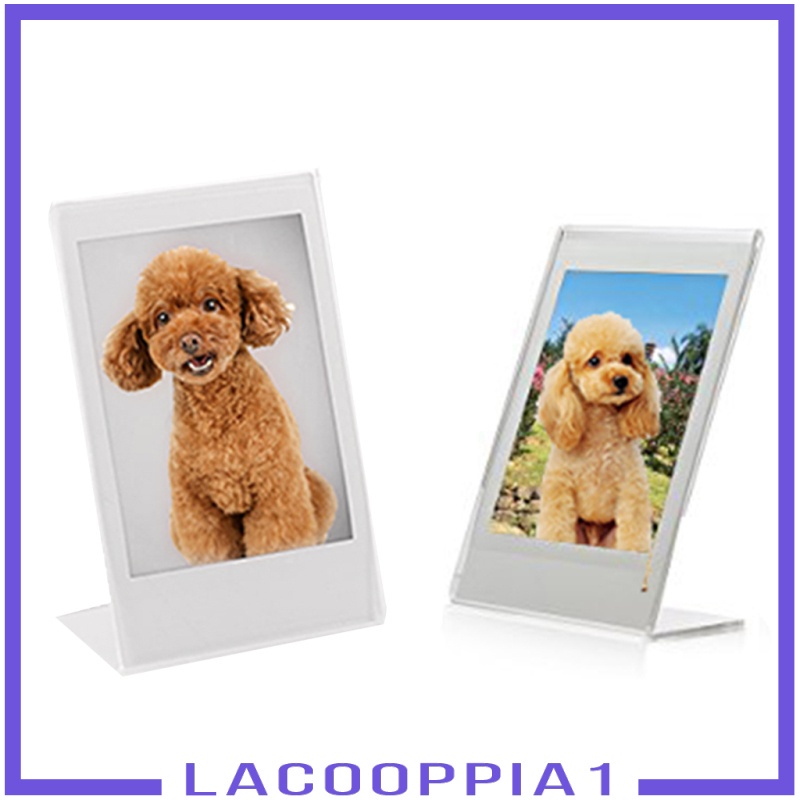 [Lacooppia1] Giá Đỡ Khung Ảnh Bằng Acrylic Trong Suốt Trưng Bày Trang Trí Năm Mới