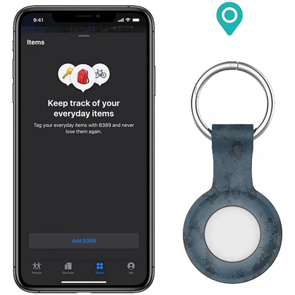 ^ Applewish * -lost for airtags camouflage cover silicone protective sleeve device case ipad / tablet case