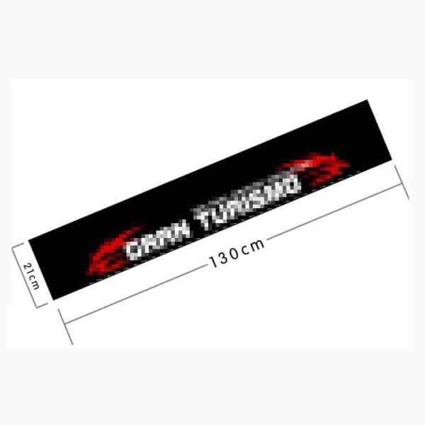 Decal phản quang nhiều màu dán kính chắn gió xe ô tô chất lượng