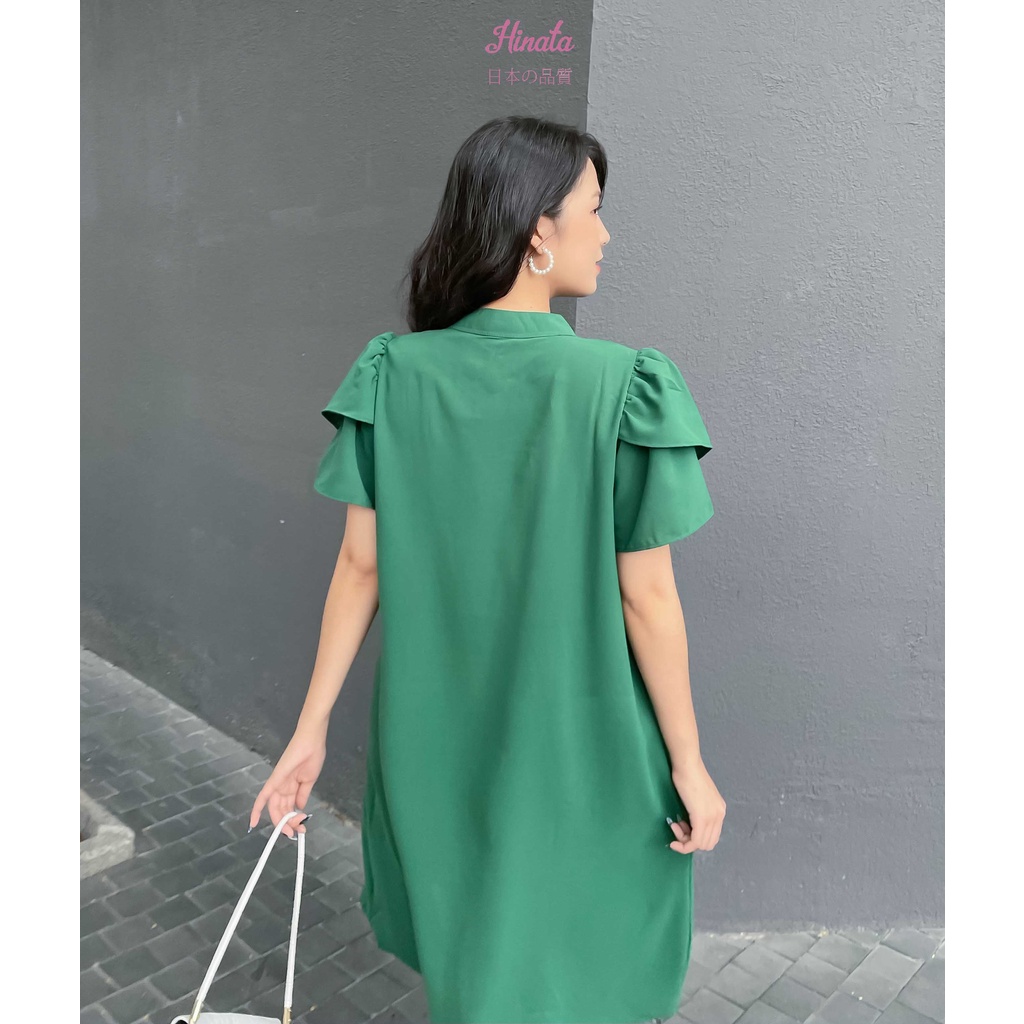 Đầm bầu dập ly Hinata DB035