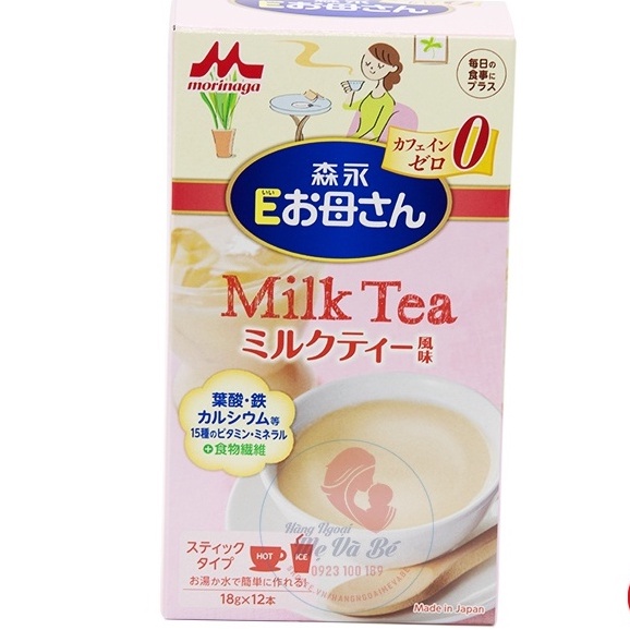 Sữa bầu Morinaga, sữa cho bà bầu Nhật Bản chứa 12 loại vitamin chất xơ, Canxi, sắt, Ax  - 𝐁𝐢 𝐌𝐚𝐫𝐭