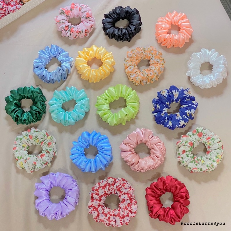 Đồ buộc tóc scrunchies minisize nhiều màu mới✨