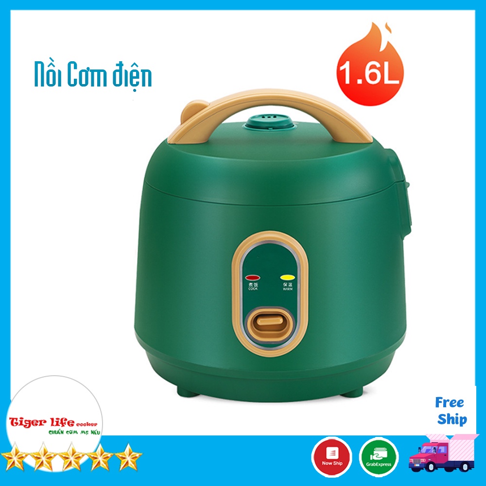 Nồi cơm điện, Nồi cơm điện mini - đa năng tích 2 ngăn - Nấu cơm ngon, nấu cháo, hầm, hấp luộc - Phù hợp cho 1 2 người ăn