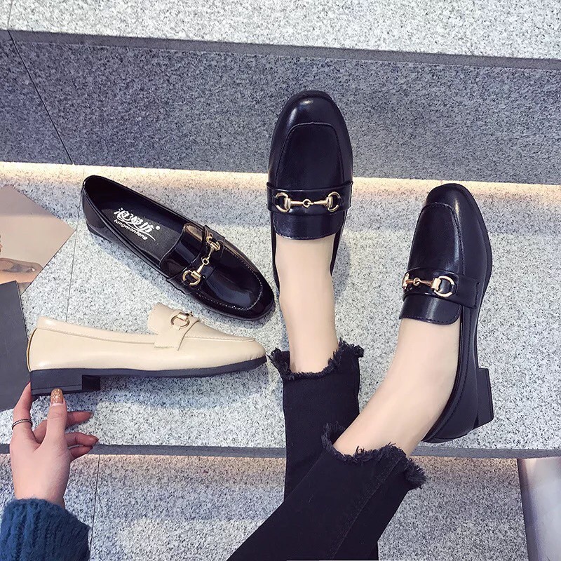 Giầy Moca Khoá Cài Ngang Xinh Xắn | BigBuy360 - bigbuy360.vn