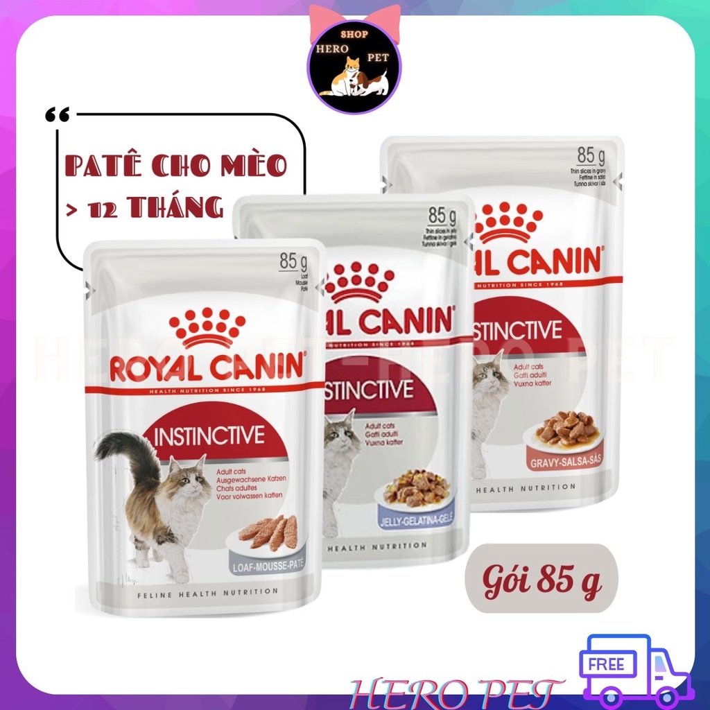 Pate Royal Canin Cho Mèo Lớn Instinctive 85g - Heropet