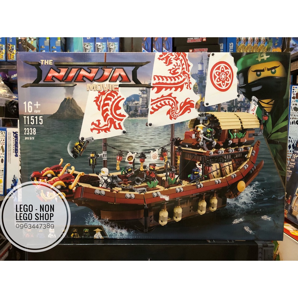 Lắp Ghép Thuyền Rồng Ninja Destiny's Bounty T 1515
