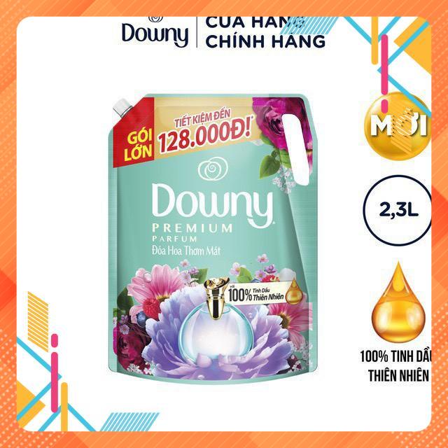 Nước xả vải Downy Đóa hoa thơm mát túi 2.3L