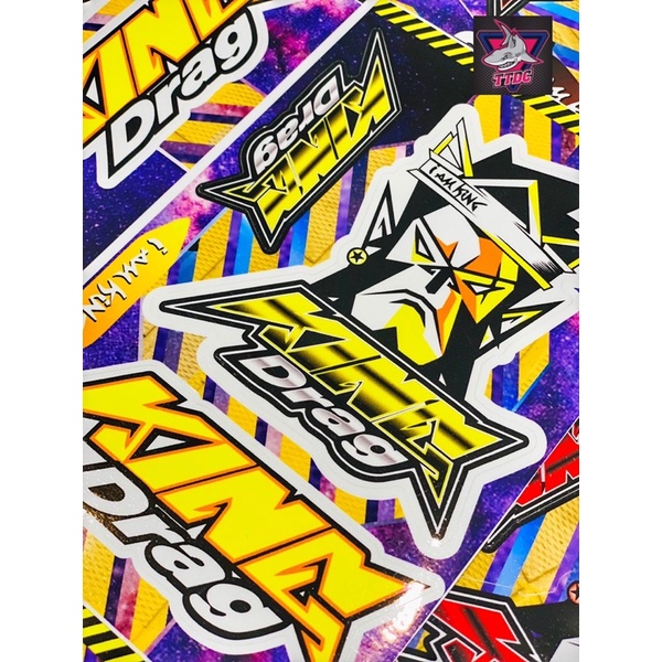 Set Tem Logo King Drag ✌