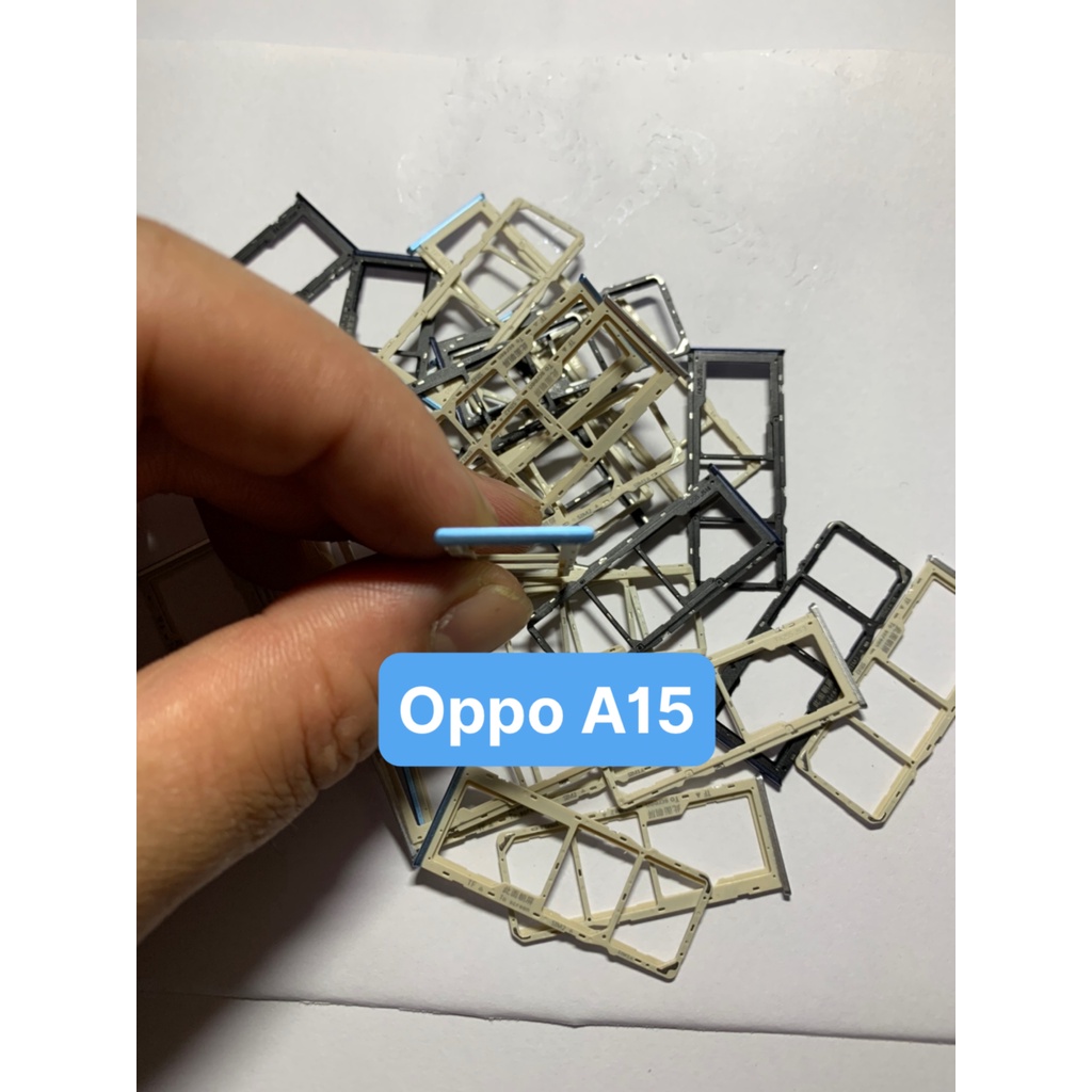Khay sim điện thoại oppo A15 / A15s dùng chung