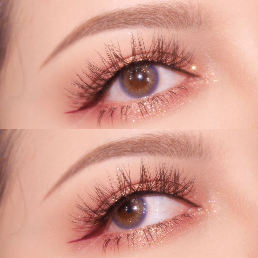 [Hàng mới về] 100 Cụm lông mi giả hình chữ A nối mi dài tự nhiên DIY