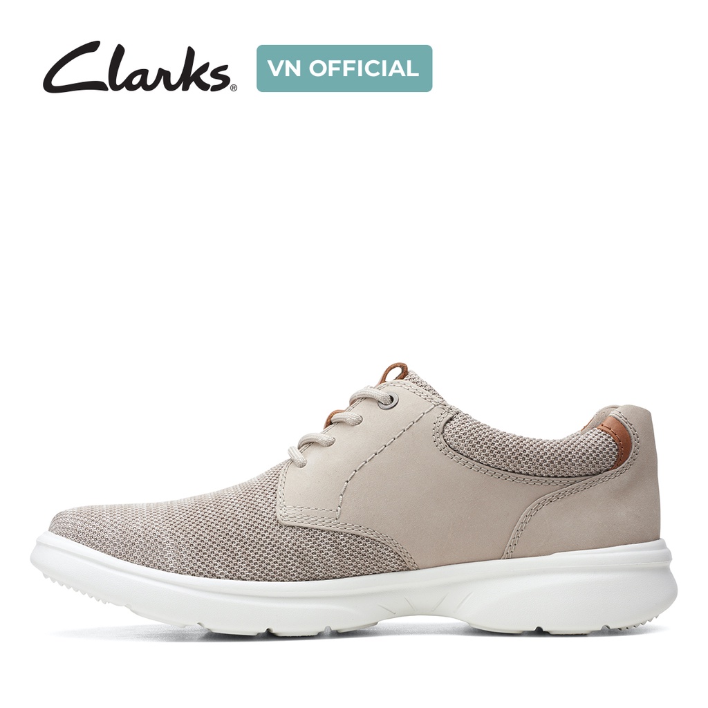 Giày Thể Thao nam CLARKS Bradley Lane màu Stone