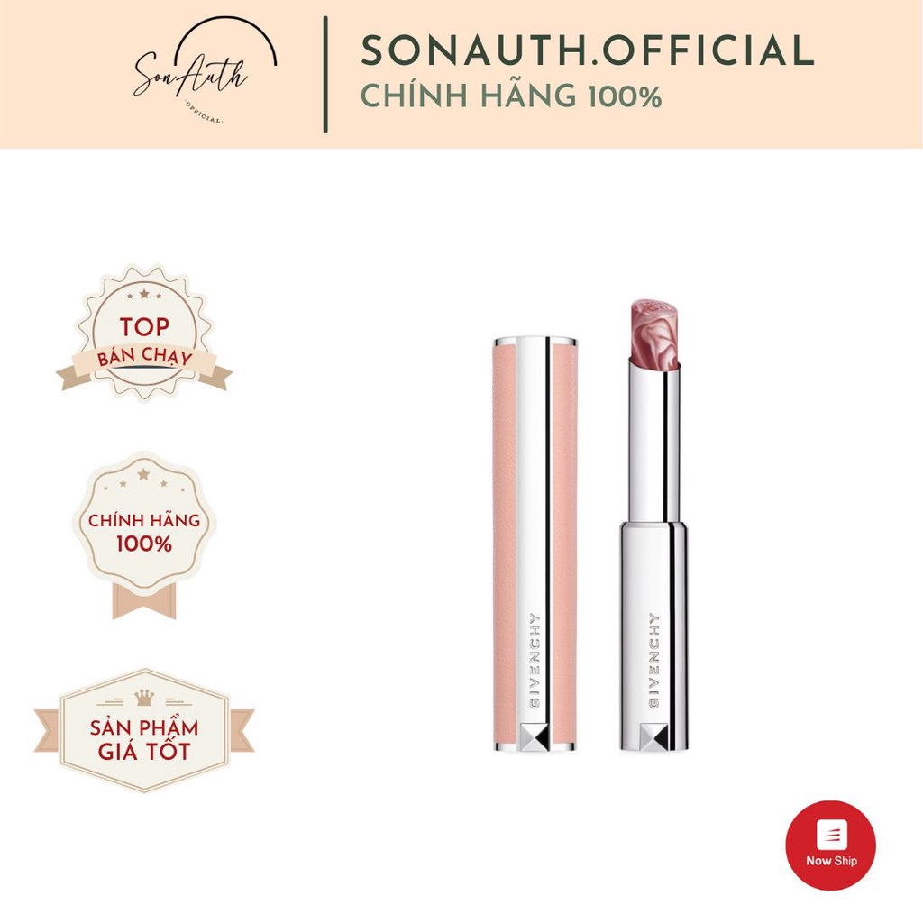 Son thỏi Givenchy Rose Perfecto Lip Balm - 117 Chilling Brown