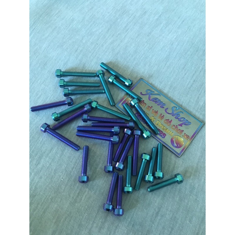 Bộ Ốc Titannium Lốc Máy Ware