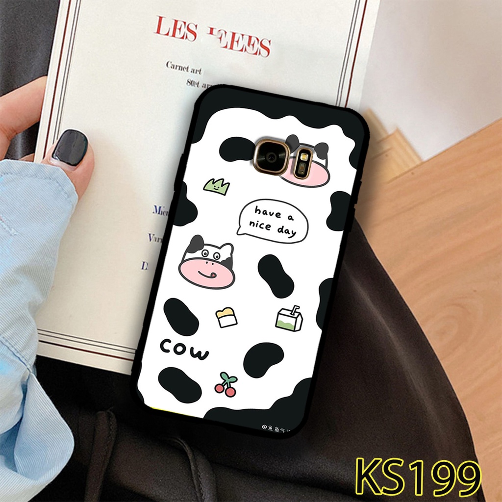 [HOT] Ốp lưng Samsung S6/S6 EDGE/S7/S7 EDGE in hình bò sữa siêu đẹp, độc, lạ_KINGSTORE.HN_Ốp SS S6/S6 EDGE/S7/S7 Edge
