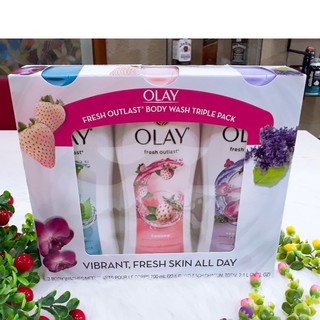 SỮA TẮM OLAY FRESH OUTLAST 3x700ML