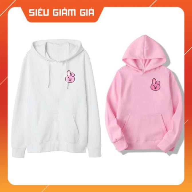 [BT21 Cooky] Mẫu Áo Hoodie BTS Mới đẹp phong cách cho các fan /uy tín chất lượng