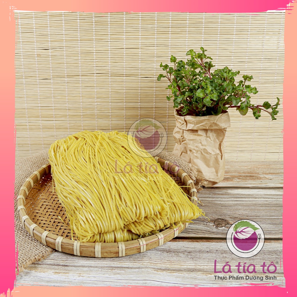 BÚN GẠO LỨT NGHỆ VÀNG NHANH CHÍN GIẢM CÂN ĂN KIÊNG THỰC DƯỠNG EATCLEAN - LÁ TÍA TÔ