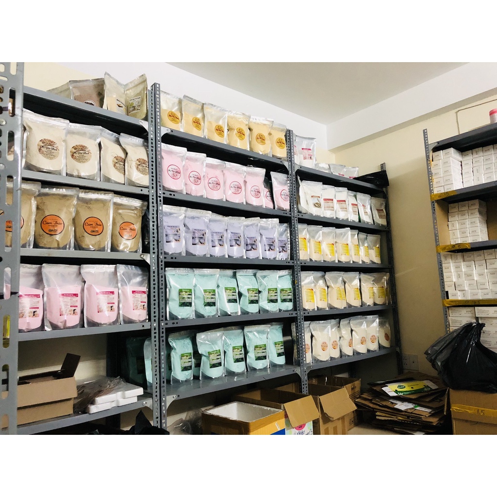 Bột mặt nạ trà xanh dưỡng da cao cấp túi zíp 1kg