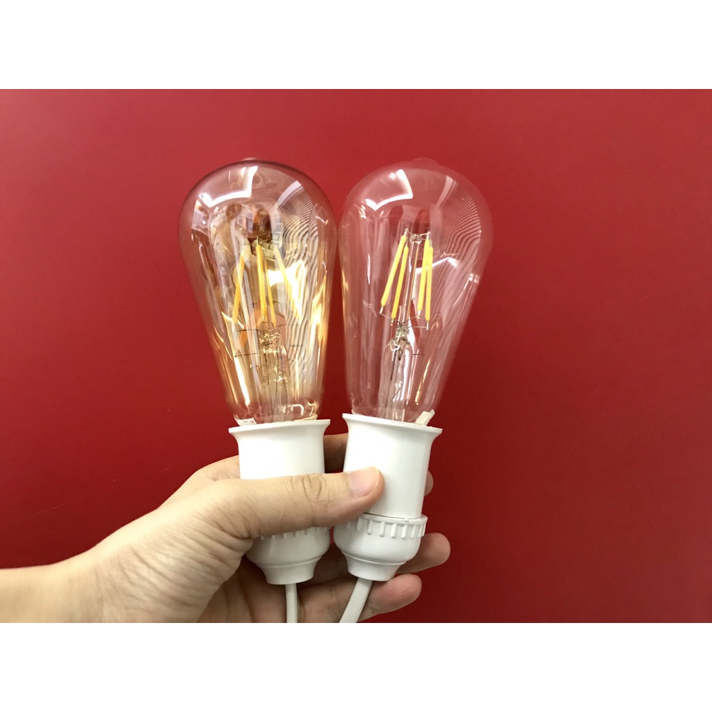 Bóng đèn Led Edison giả sợi đốt 4W, 6W KB Electric
