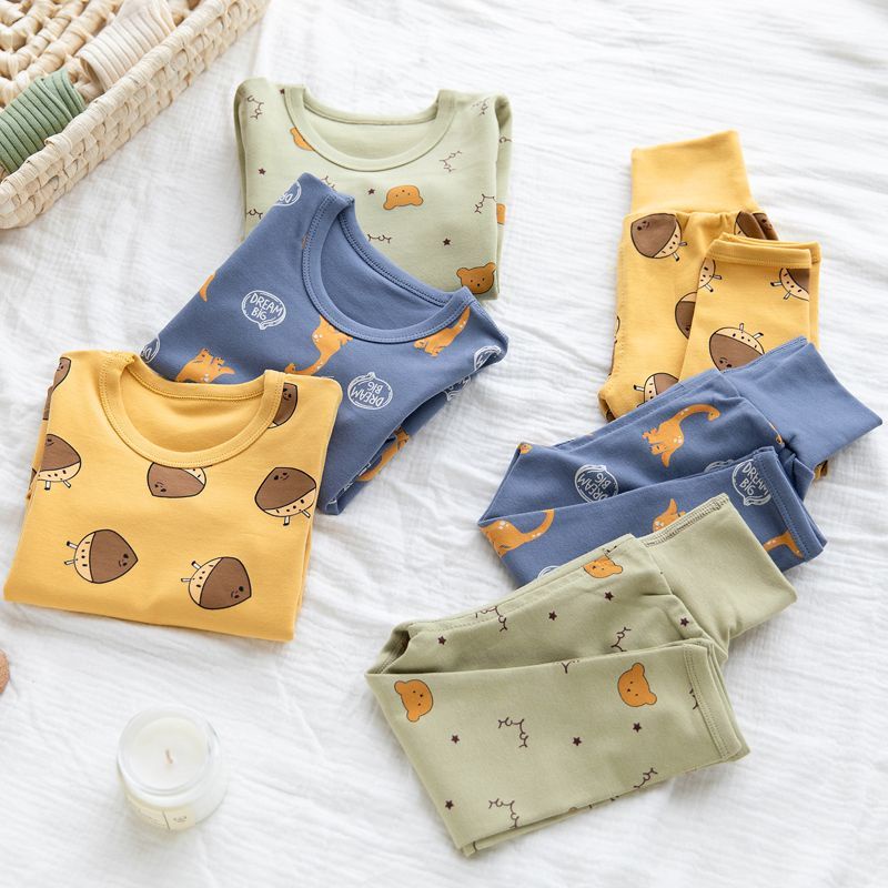 Bộ Quần Áo Ngủ In Hoạt Hình Đáng Yêu Cho Bé Sơ Sinh