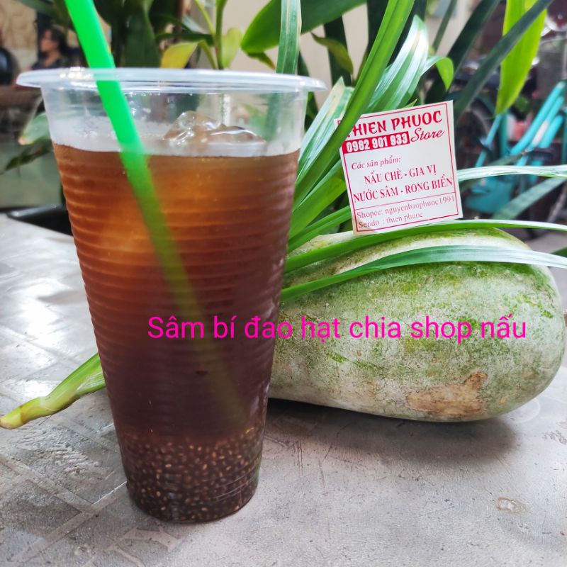Bí đao già (tươi) nấu nước sâm - tặng lá dứa