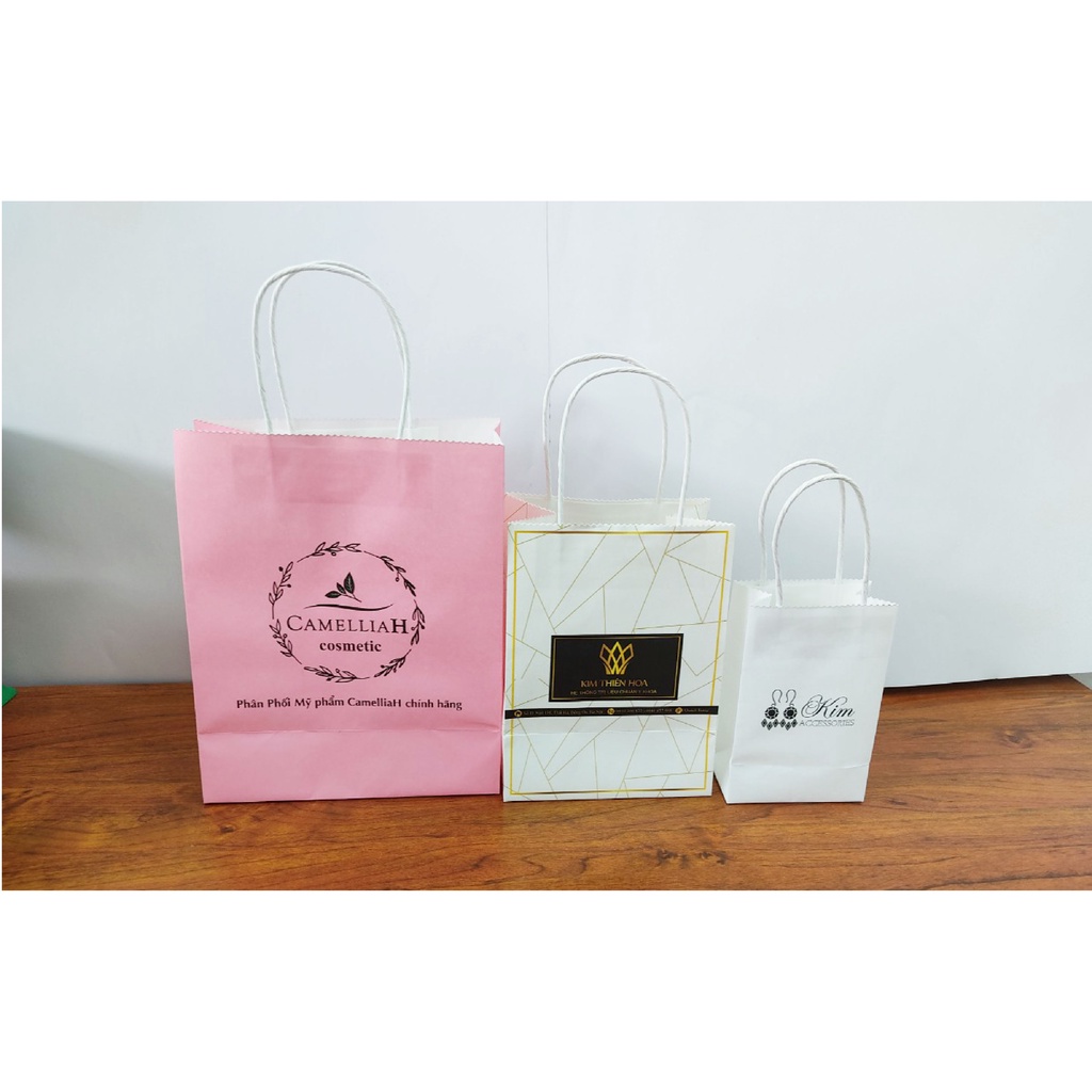 Túi giấy kraft có quai 29x24x10cm