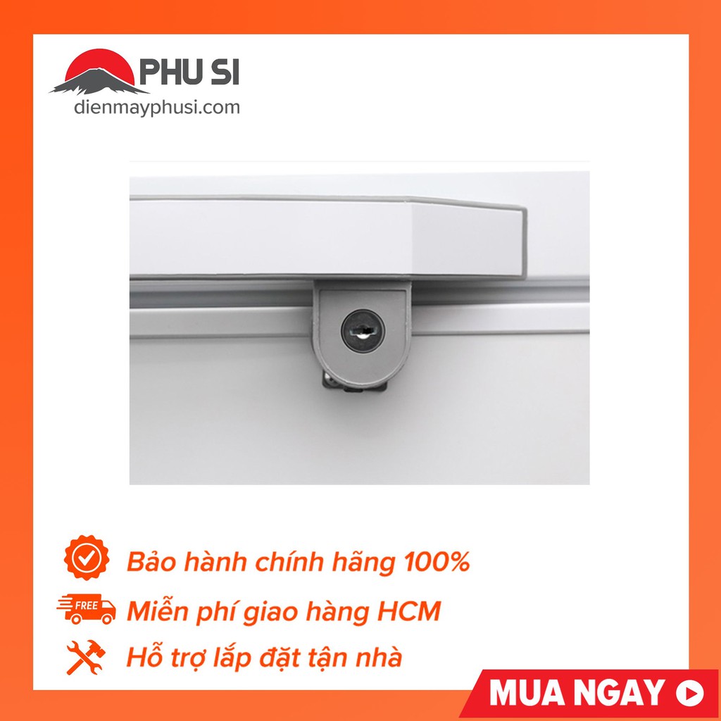 [Chỉ giao HCM] Tủ Đông Alaska 150 Lít BD-150