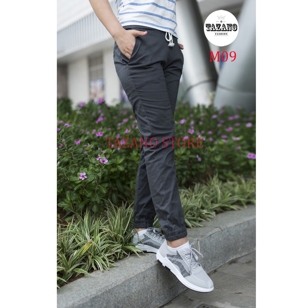 Quần Jogger Kaki Nữ Co Giãn 4D Hàng Xuất Khẩu (Màu Xám Lông Chuột) | BigBuy360 - bigbuy360.vn