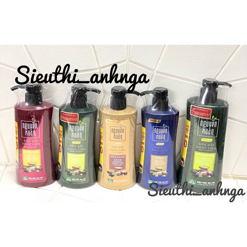 Dầu Gội Dược Liệu Nguyên Xuân Bồng Bềnh 385Ml/500Ml/660Ml